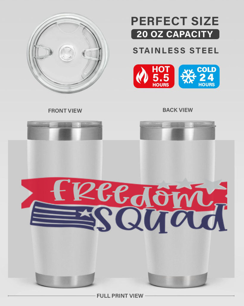 Freedom Squad Style 149#- Fourt Of July- Tumbler