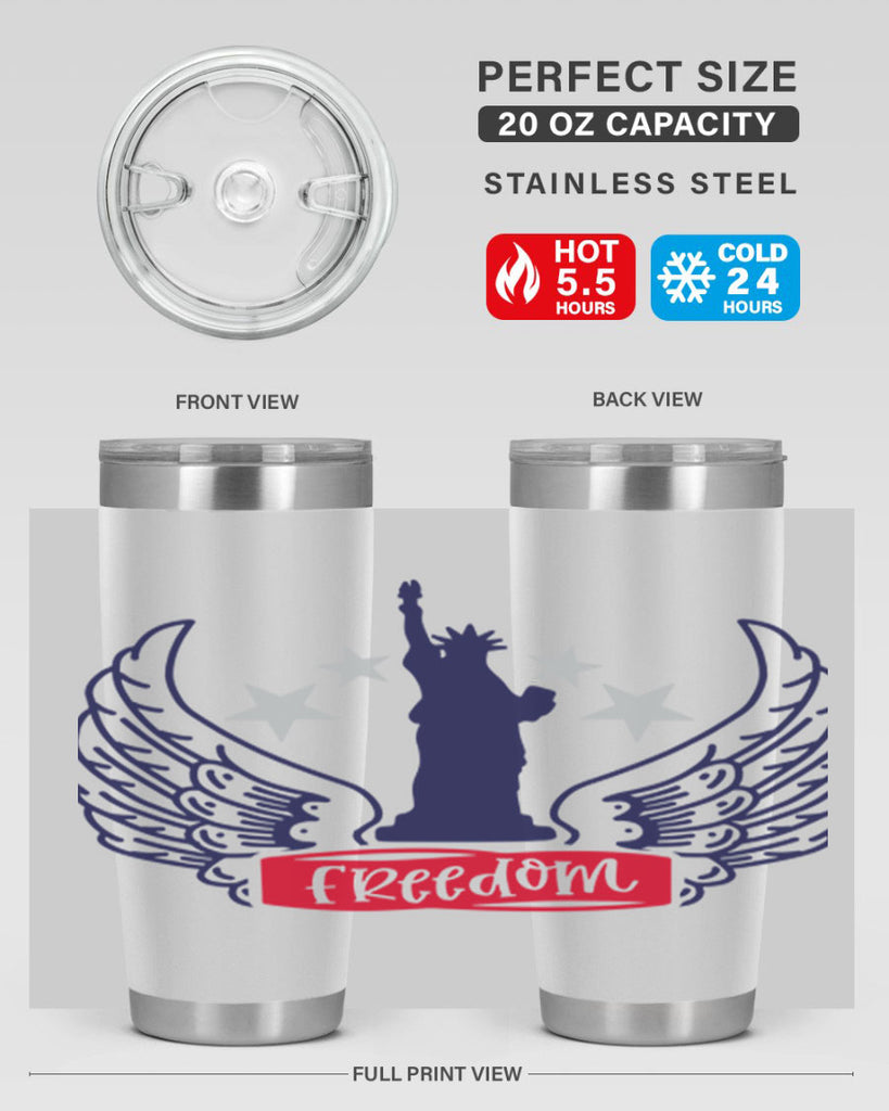 Freedom Style 150#- Fourt Of July- Tumbler