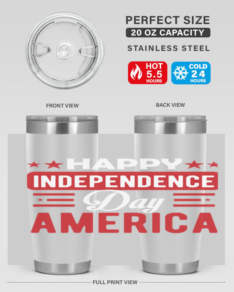 Happy independece day America Style 103#- Fourt Of July- Tumbler