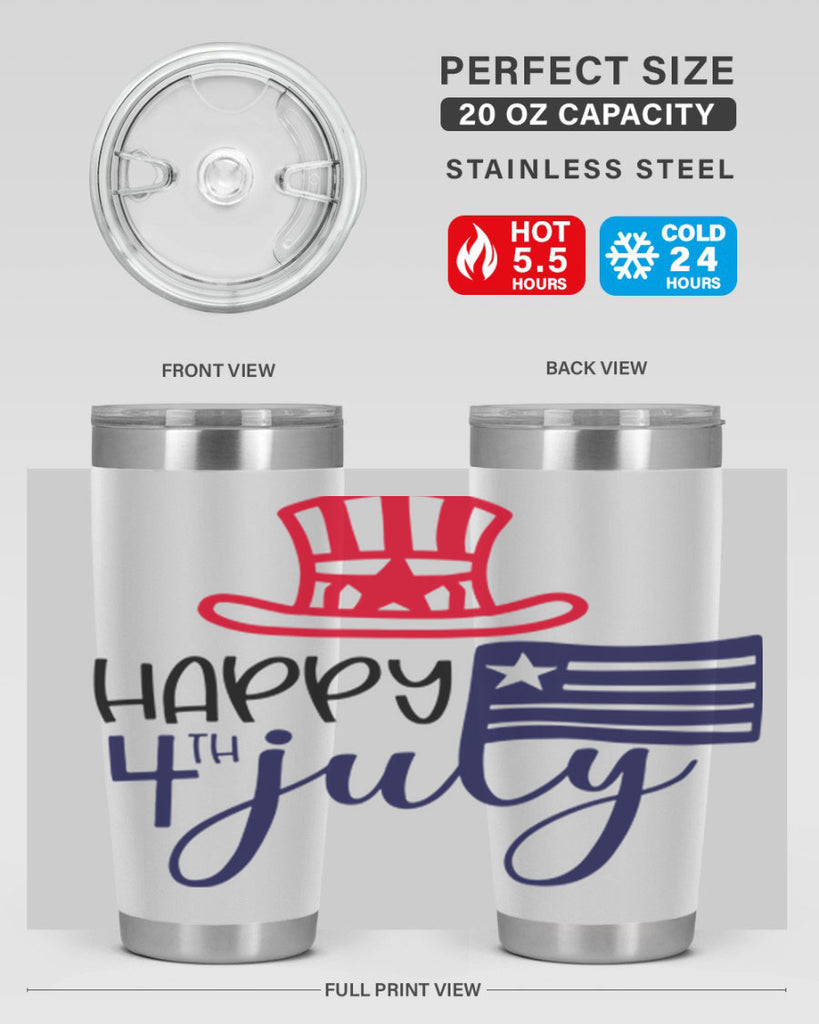 Happy th July Style 152#- Fourt Of July- Tumbler