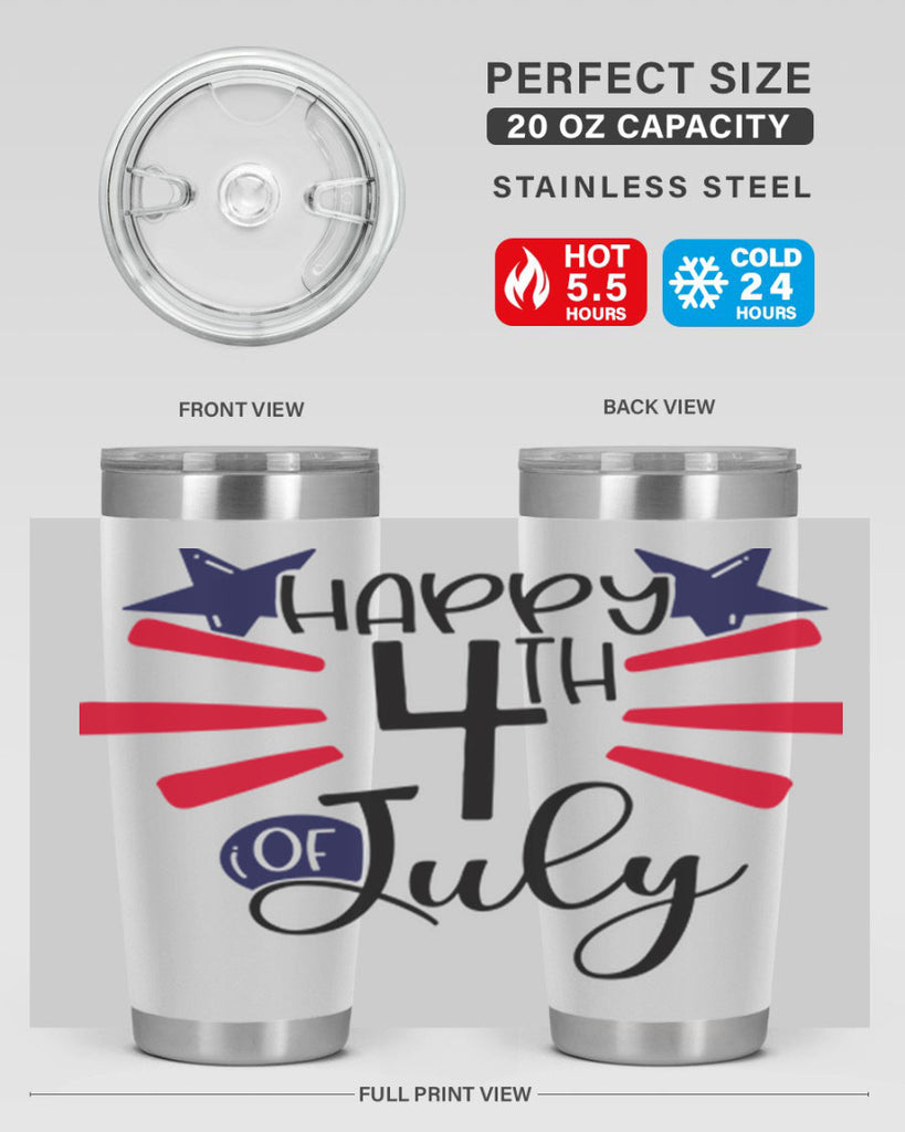 Happy th Of July Style 155#- Fourt Of July- Tumbler