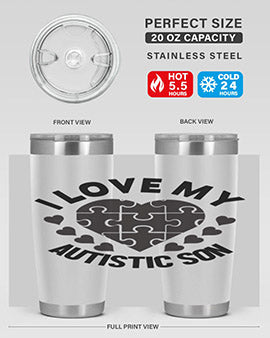 I love my Style 46#- autism- Tumbler
