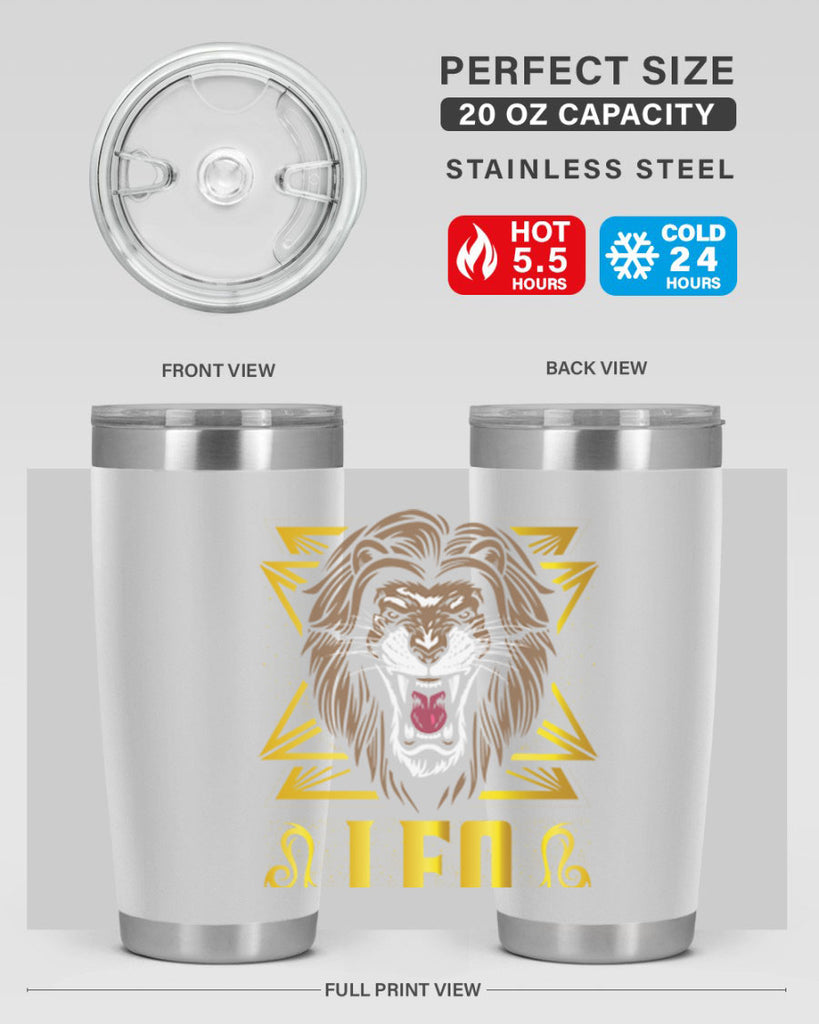 LeoSign 295#- zodiac- Tumbler