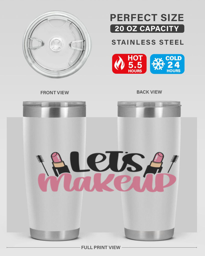 Let∩s Makeup Style 62#- make up- Tumbler