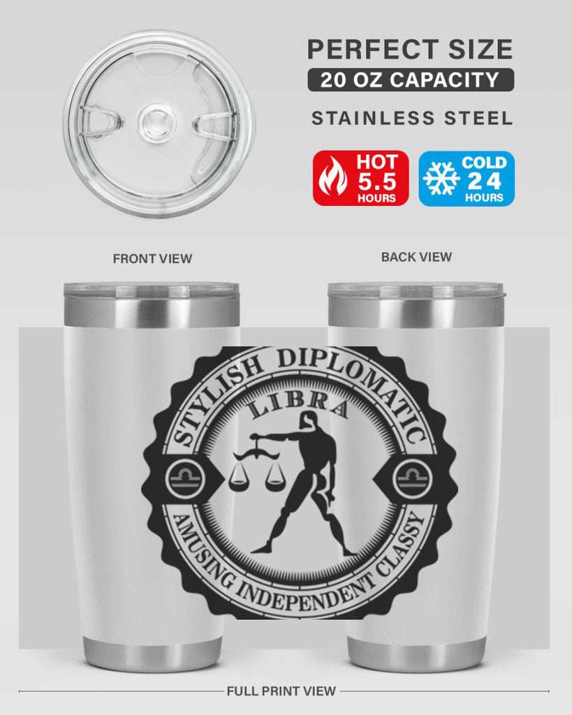 Libra 27#- zodiac- Tumbler