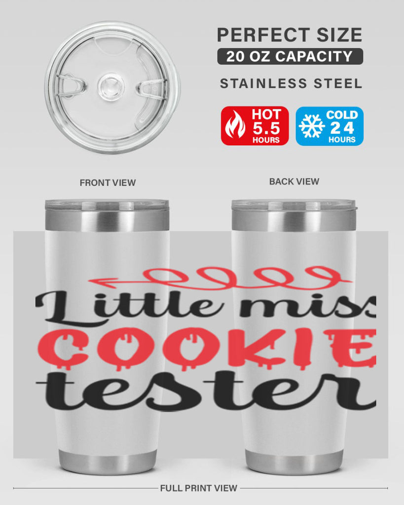 Little miss cookie tester 305#- winter- Tumbler