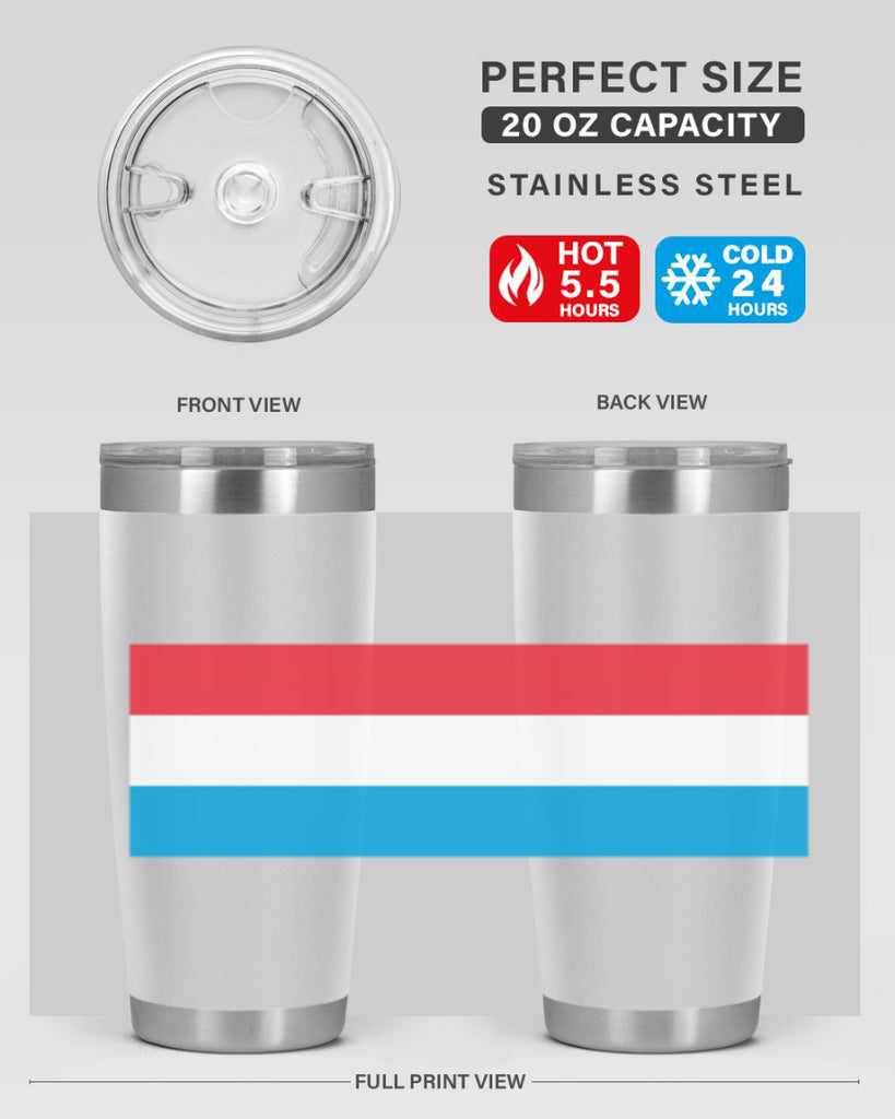 Luxembourg 97#- world flags- Tumbler