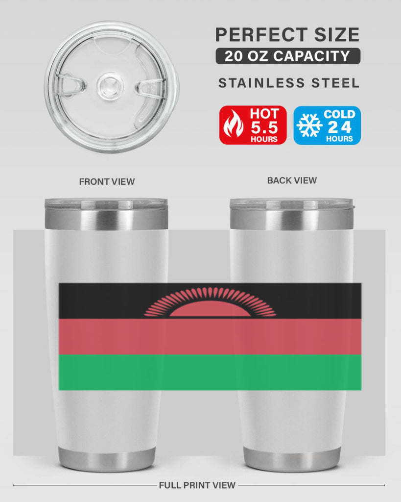 Malawi 95#- world flags- Tumbler