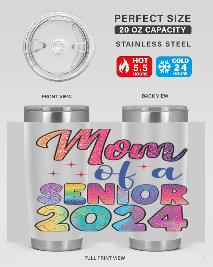 Mom of a senior 2024 4#- 12th grade- Tumbler