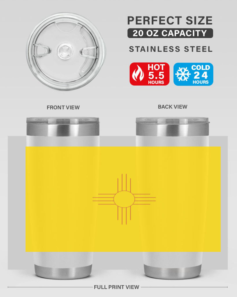 New Mexico 21#- Us Flags- Tumbler