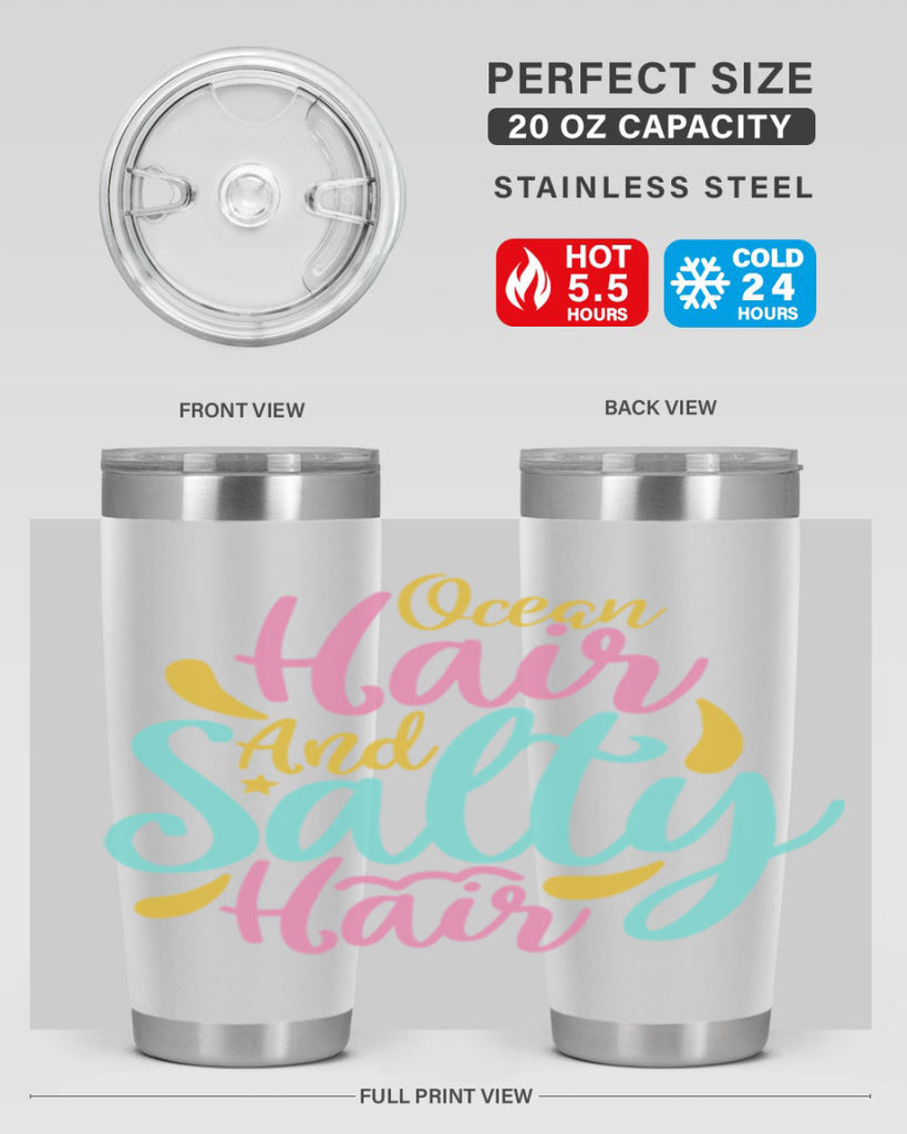 OCEAN HAIR SALTY HAIR Style 60#- summer- Tumbler