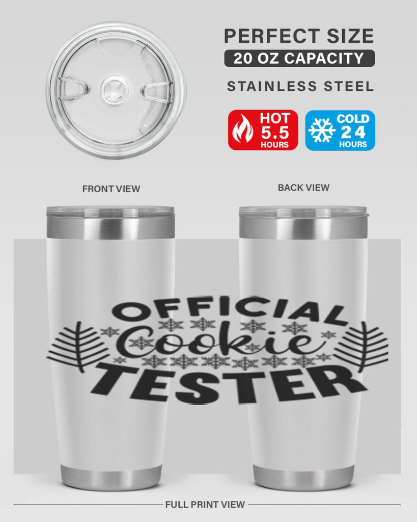 Official Cookie Tester 330#- winter- Tumbler