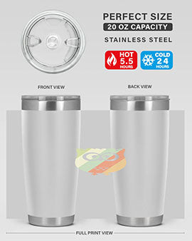 Owl Retro Style Vintage A TurtleRabbit 15#- owl- Tumblers