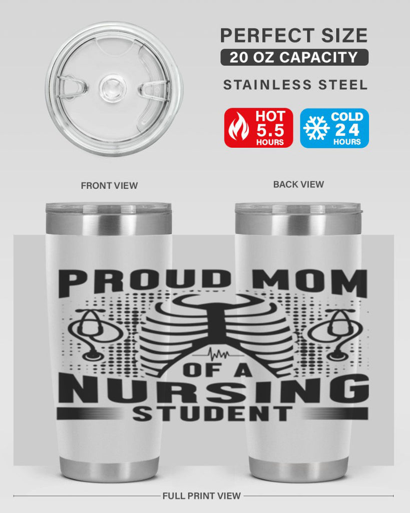 Proud mom Style 255#- nurse- tumbler