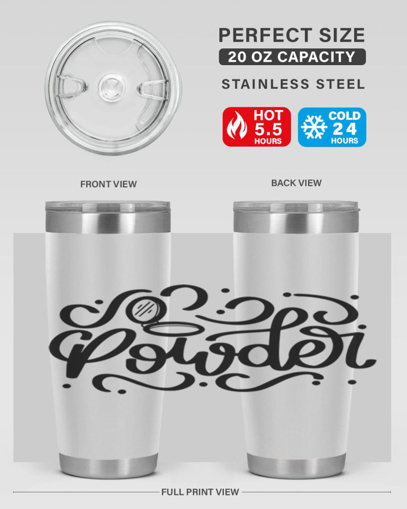 SinglePowder Style 24#- make up- Tumbler
