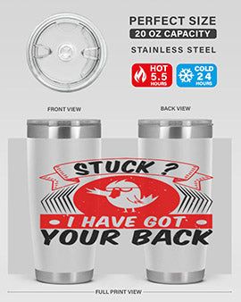 Stuck I have got your back Style 18#- duck- Tumbler