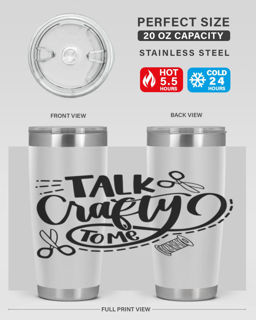 Talk Crafty Tome 7#- crafting- Tumbler