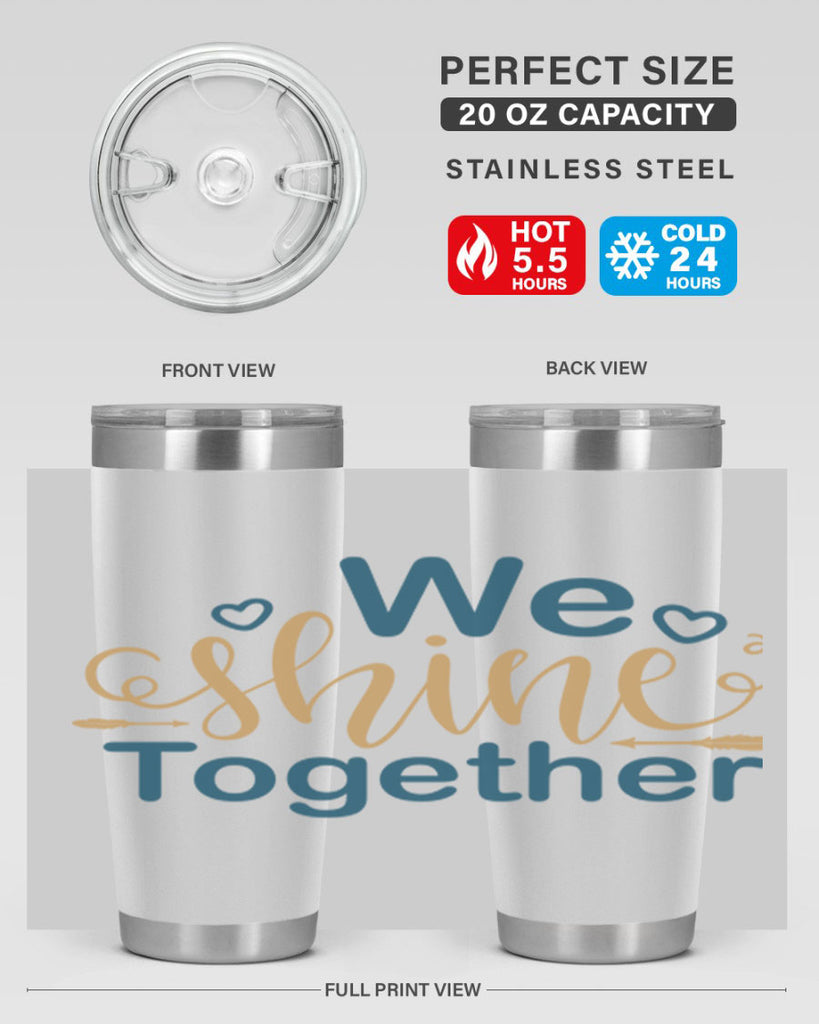 We Shine Together 153#- fashion- Cotton Tank