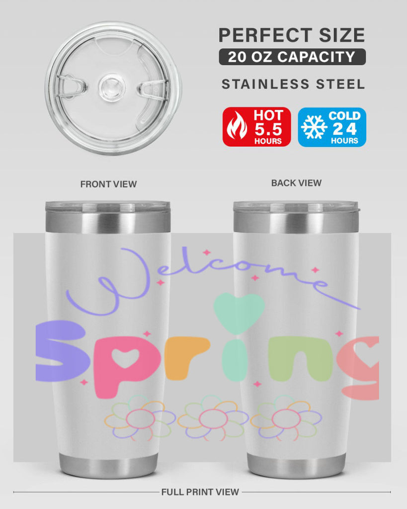 Welcome Spring583#- spring- Tumbler