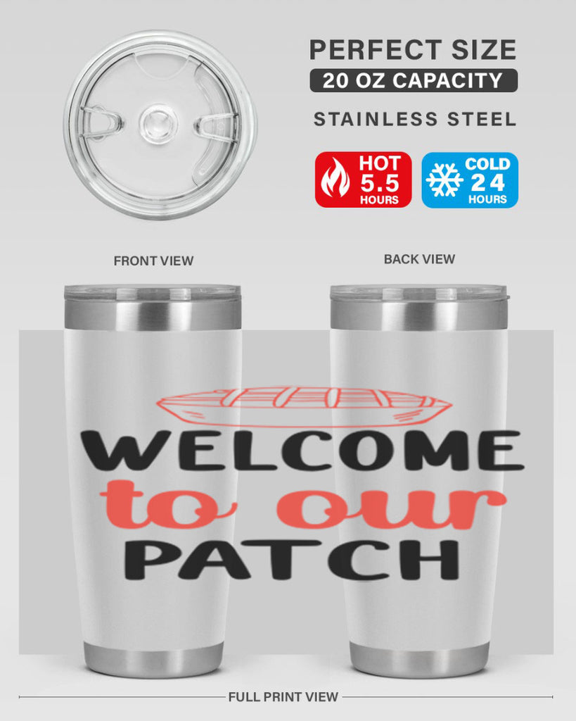Welcome to our patch 634#- fall- Tumbler