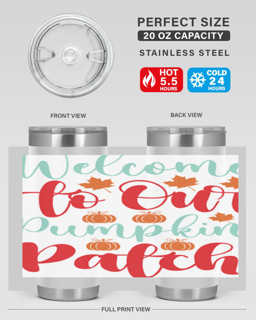 WelcometoOurPumpkinPatch 643#- fall- Tumbler