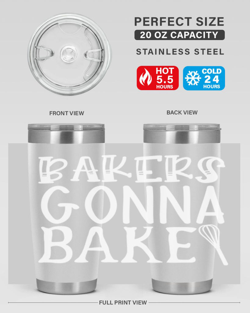 bakers gonna bake 58#- kitchen- Tumbler