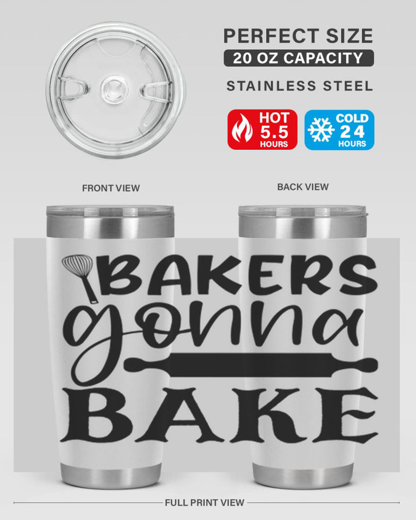 bakers gonna bake 5#- kitchen- Tumbler