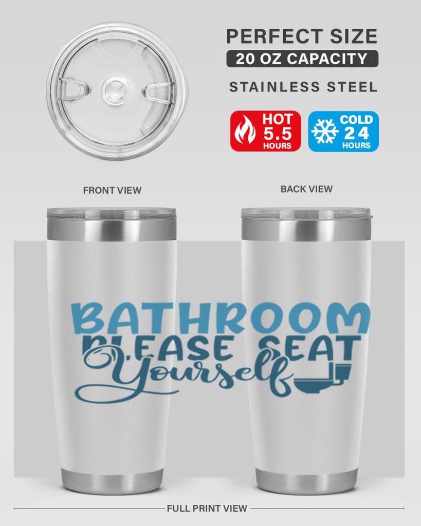 bathroom please seat yourself 92#- bathroom- Tumbler