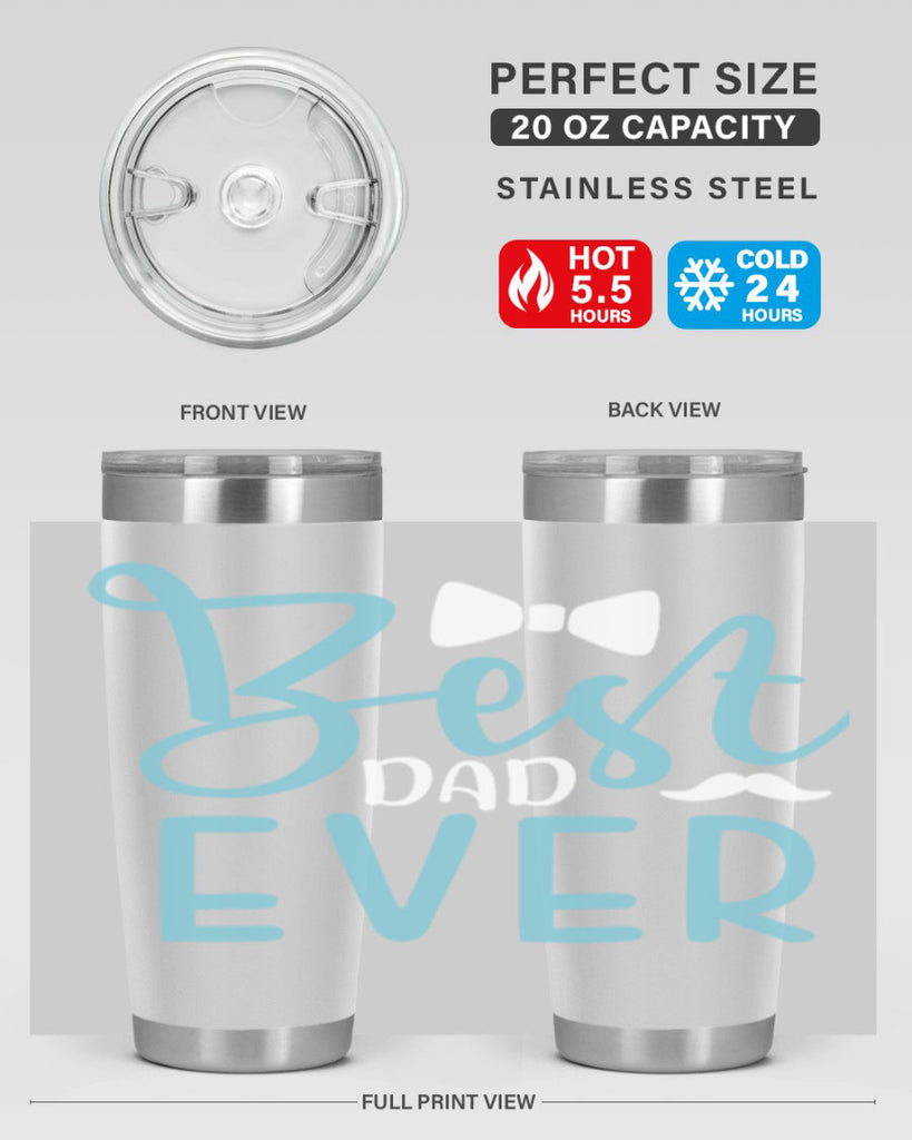 best dad ever 109#- fathers day- Tumbler
