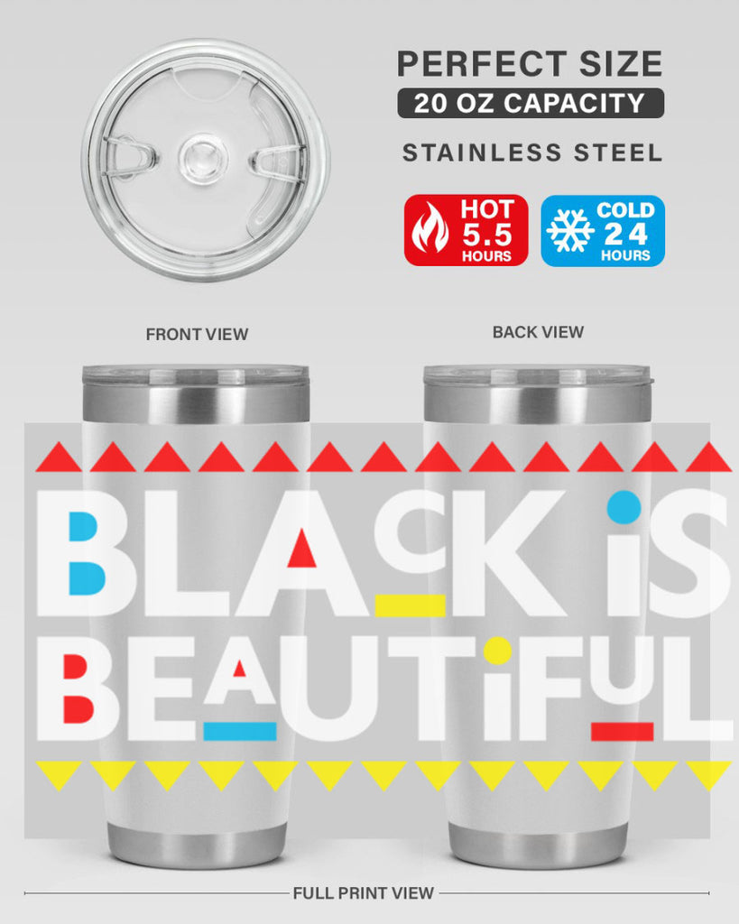 black is beautiful 235#- black words phrases- Cotton Tank