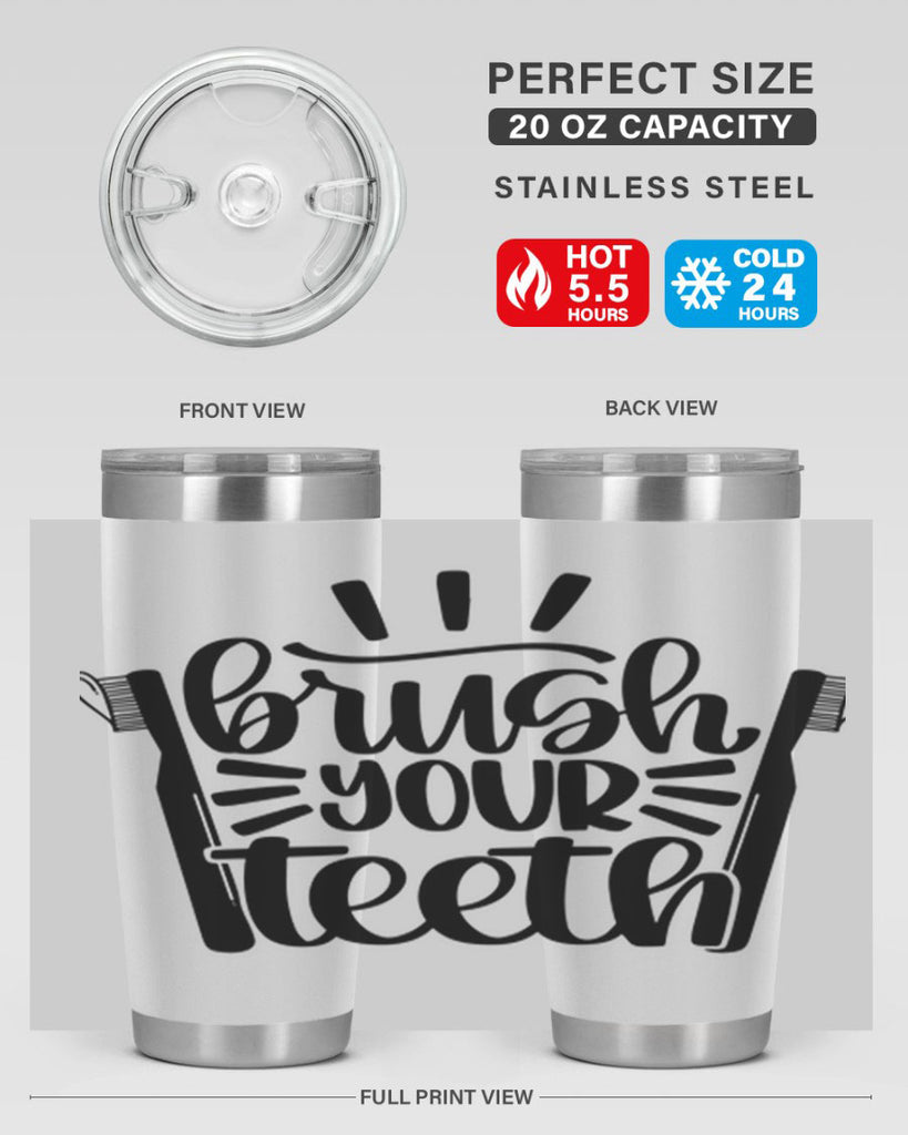 brush your teeth 44#- bathroom- Tumbler