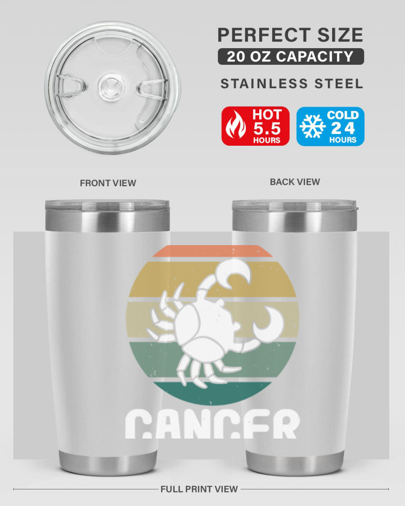 cancer 165#- zodiac- Tumbler