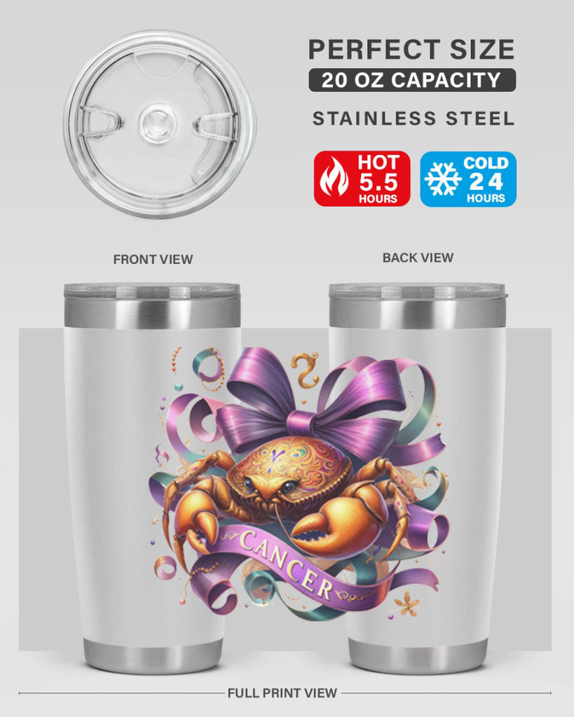 cancer 173#- zodiac- Tumbler