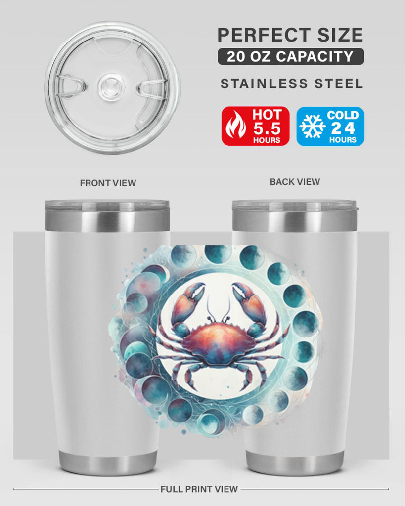 cancer 179#- zodiac- Tumbler