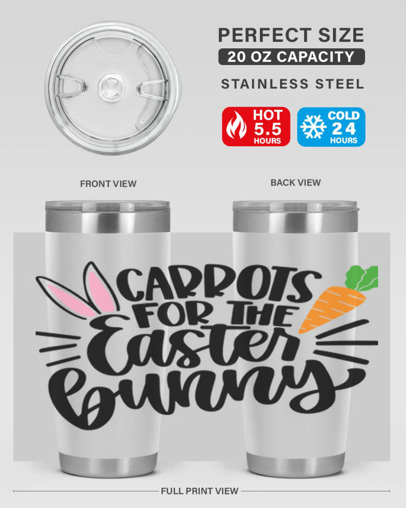carrots for the easter bunny 66#- easter- Tumbler