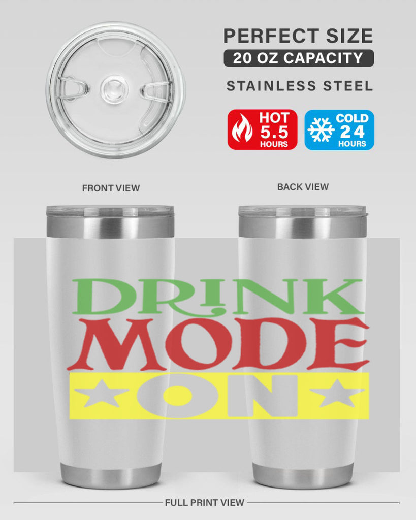 drink mode on 2#- cinco de mayo- Tumbler