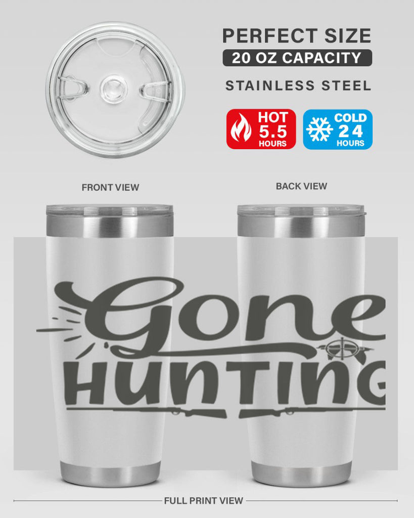 gone hunting 29#- hunting- Tumbler