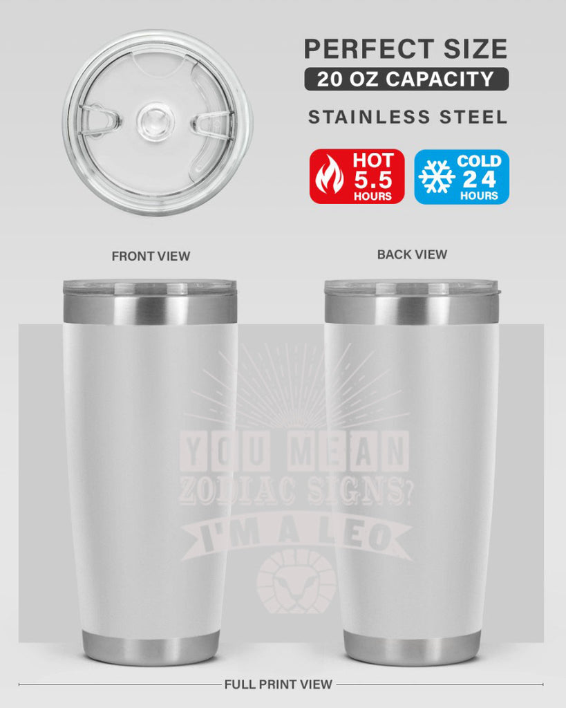 leo 309#- zodiac- Tumbler