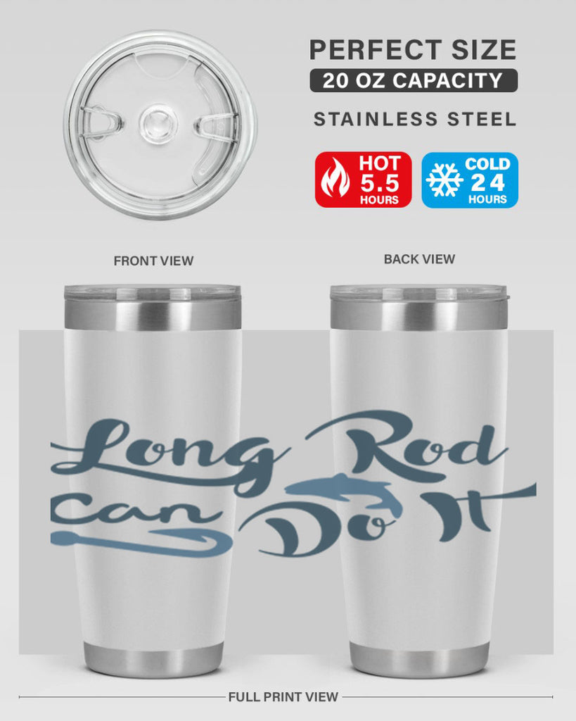 long rod can 60#- fishing- Tumbler