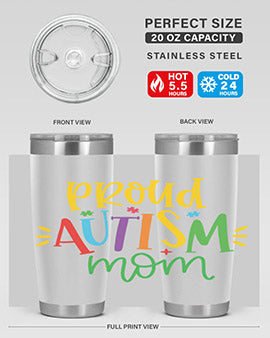 proud autism mom Style 35#- autism- Tumbler