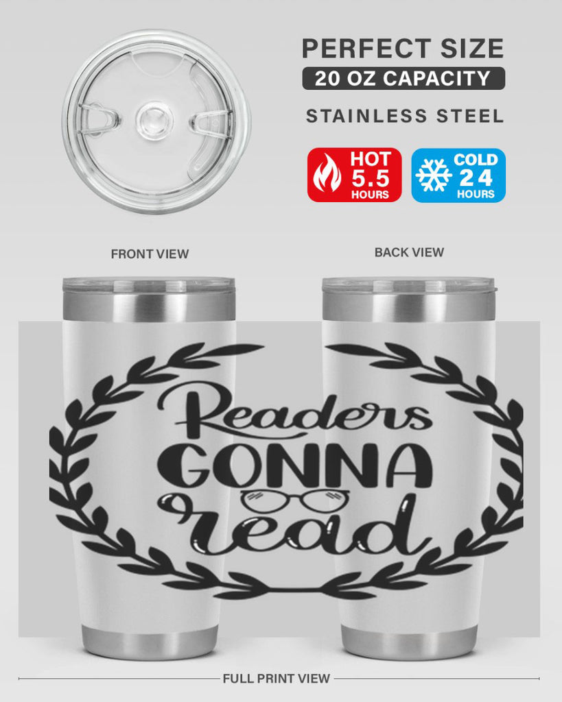 readers gonna read 32#- reading- Tumbler
