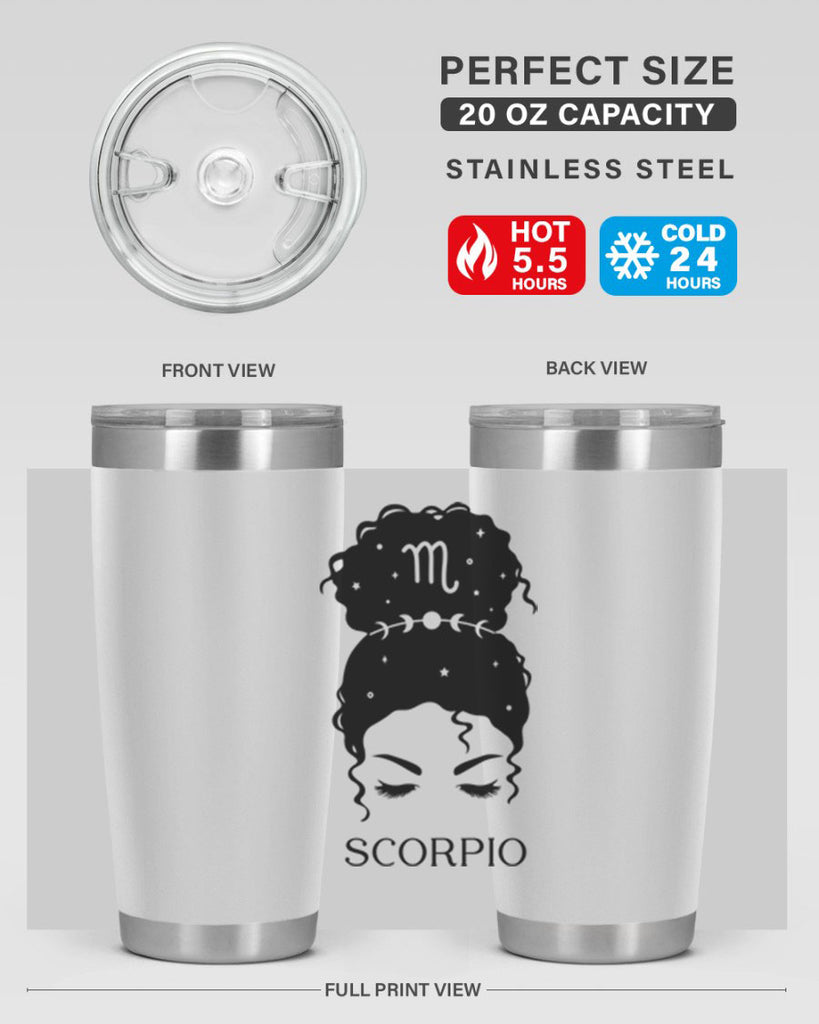 scorpio 453#- zodiac- Tumbler