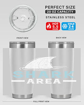 shark area Style 44#- shark  fish- Tumbler