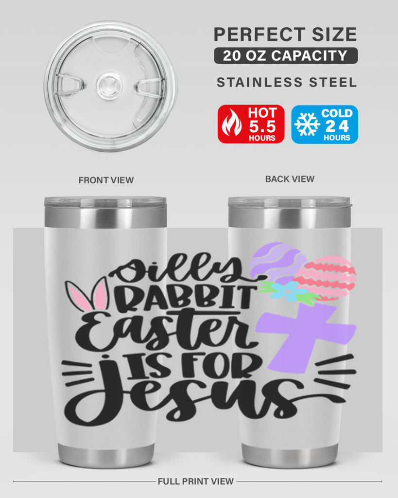 silly rabbit easter is for jesus 11#- easter- Tumbler