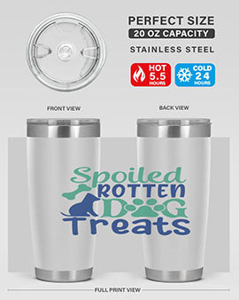 spoiled rotten dog treats Style 62#- dog- Tumbler