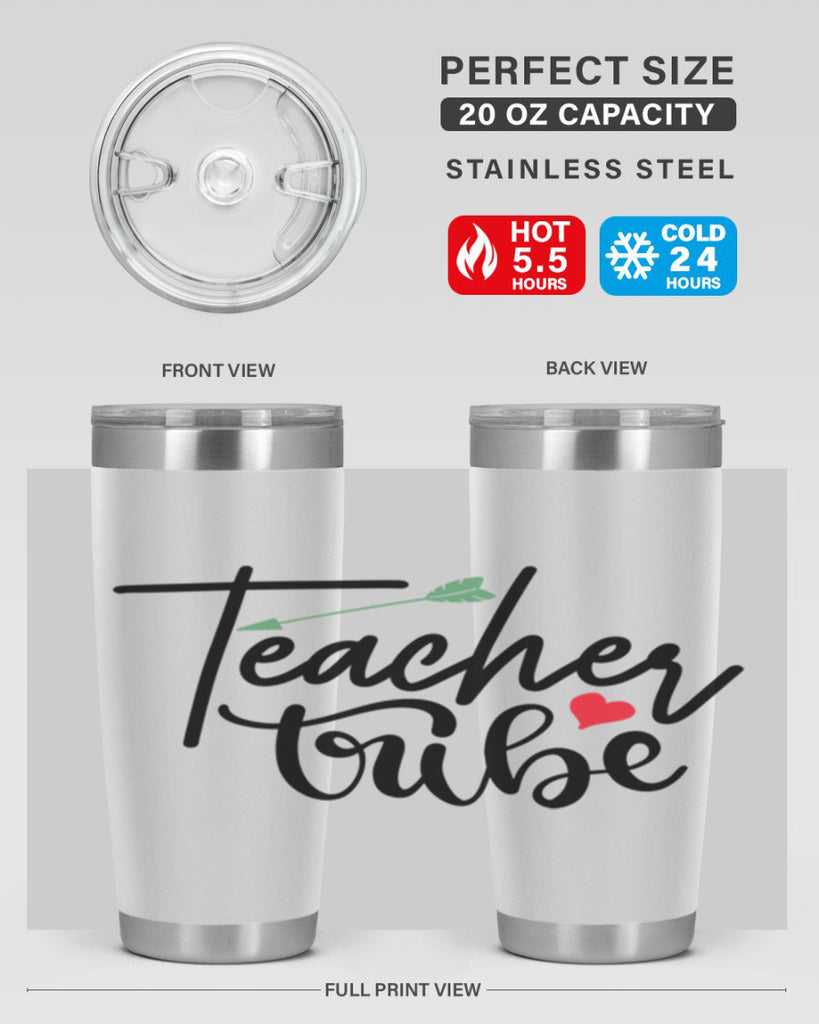 teacher tribe Style 139#- teacher- tumbler