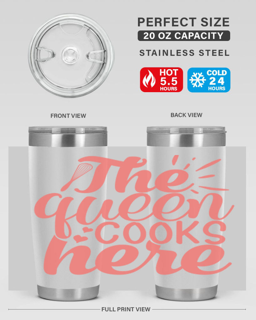 the queen cooks here 9#- kitchen- Tumbler