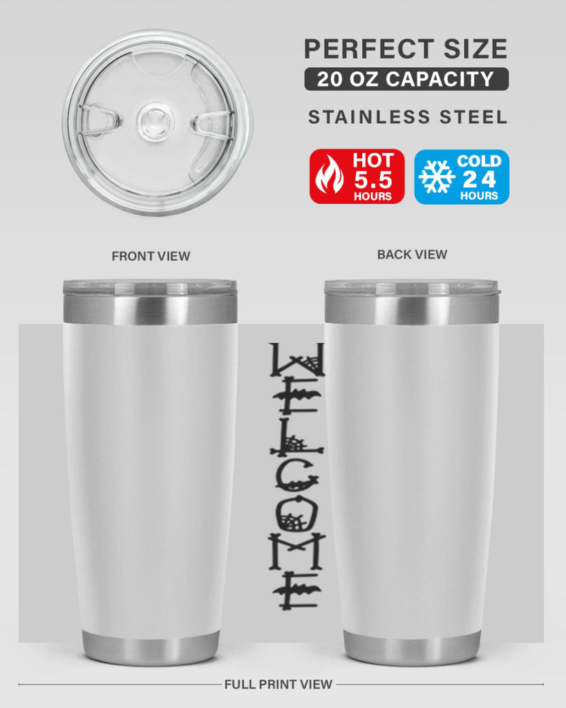 welcome 12#- halloween- Tumbler