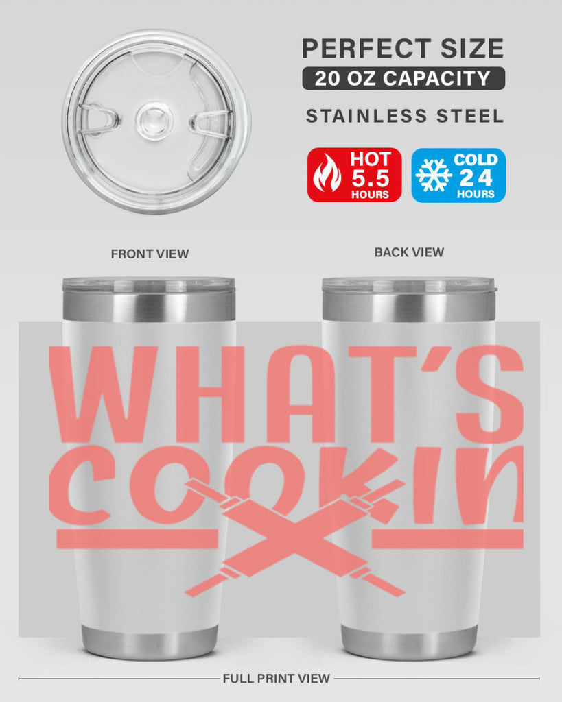 whats cookin 8#- kitchen- Tumbler