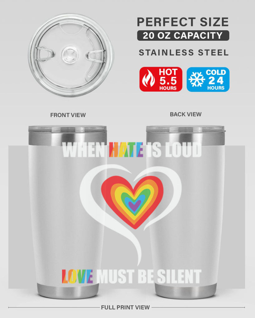 when hate is loud love lgbt 3#- lgbt- Tumbler